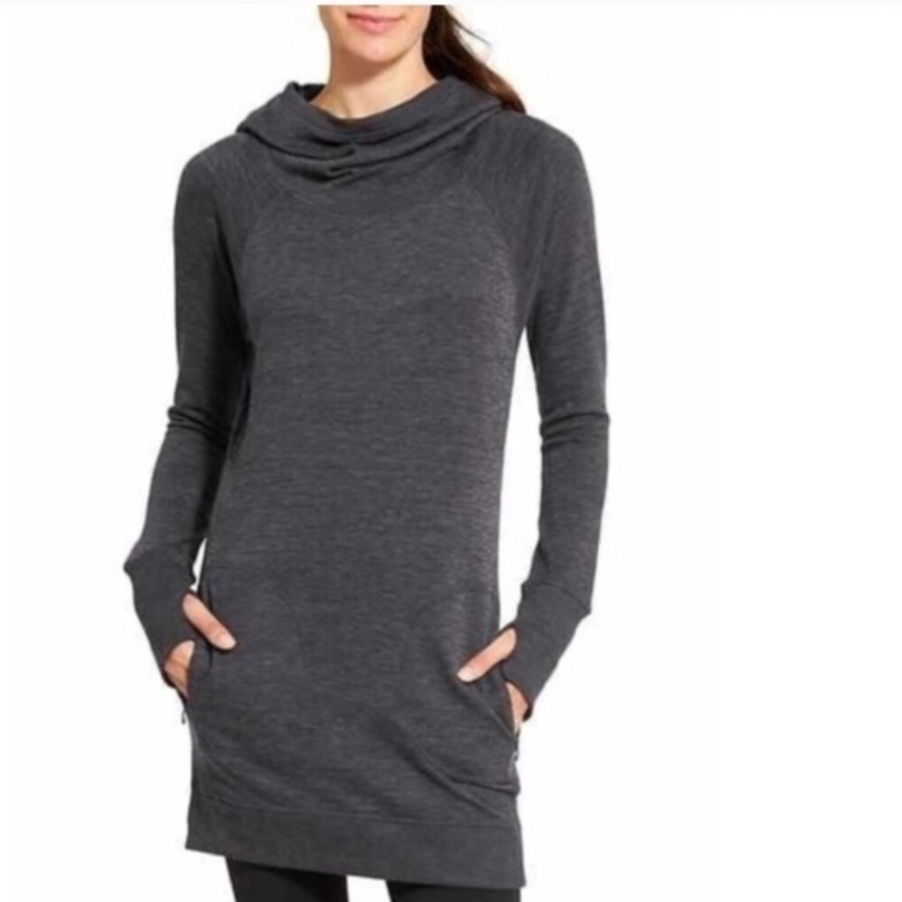 NWT Athleta Blissful Hoodie - Grey Small